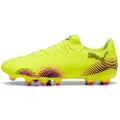 Puma FUTURE 8 PLAY FG/AG Football Boots Unisex, Shoes, Yellow Alert/Black/Sun Struck, 44