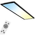 Briloner Moderne LED-panel sort 100 cm inkl. LED Dim to Warm - Armstrong