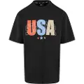 Starter Black Label Starter Usa Oversized Kortarmet T-skjorte