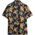 Superdry Hawaiian Print Kortarmet Skjorte