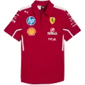 Puma Scuderia Ferrari HP 2025 Team Polo Men, Clothing, Dark Cherry, S