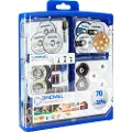 Dremel EZ SpeedClic SC725 - Tilbehørssett for multiverktøy - 70 deler