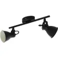 Eglo EGLOSpotlight Seras 2 2-LightSvartSpotlysFra Homeroom