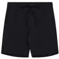 Anerkjendt Aklt James Cot/Linen Ela Shorts svart