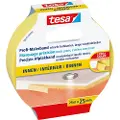 TESA 56270, maskeringstape, papir, gul, glatt, 150 dager, 25 m