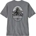 Patagonia Chouinard Crest Pocket Responsibili T-skjorte grå