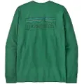 Patagonia P-6 Logo Responsibili Langermet T-skjorte grønn
