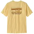 Patagonia 73 Skyline Organic T-skjorte gul