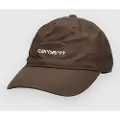 Carhartt WIP Canvas Script Caps brun