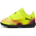 Puma FUTURE 8 PLAY TT V Football Boots Kids, Shoes, Yellow Alert/Black/Sun Struck, 21