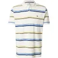Fynch&Hatton Multi Striped Premium Cotton Kortermet Poloskjorte