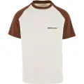 Another Cotton Lab Coffee Date Oversized Raglan T-skjorte brun