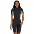 Billabong Foil Fl Spring 2/2 Mm Kort Ermet Neoprendrakt Med Glidelås I Ryggen Til Dame