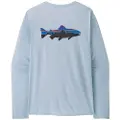 Patagonia Cap Cool Daily Graphic Longsleeve Lycra hvit