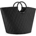 Reisenthel loophome S, Sort, Aluminium, Polyester, Kurv, Monokromatisk, Geometrisk mønster, Innendørs
