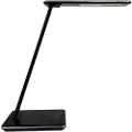 Unilux Bordlampe Unilux Linka LED foldbar sort USB+IQ oplader