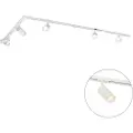 QAZQA Moderne skinnesystem med 5 spotlights hvitt 1-fase - Iconic Jeana