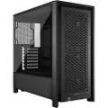 Corsair FRAME 4000D RS (3 svarte vifter) - Kabinett - Miditower - Svart