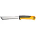 Fiskars 1062830 høstkniv, for tykke stilker og stilker, bladlengde: 15 cm, rustfritt stål/plast, sort/oransje, X-serien, K82 (1062830)