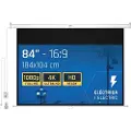 Iggual 184x104 Cm 84´´ Elektrisk Projeksjonsskjerm