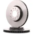 Brembo Front brake disc L/R suitable for VOLVO S60 I, S70, S80 I, V70 I, V70 II, XC70 I 2.0-3.0 12.95-04.10