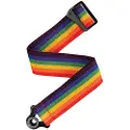 Daddario PWSAL411 Auto Lock Polypro Guitar Strap Rainbow