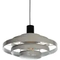 Steinhauer Retro hanglamp groen rond - Halo Cirque
