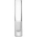 Leonardo 18633, Cylinder formet Vase, Glass, Gjennomsiktig, Hvit, Blank/Matt, Bord, Innendørs