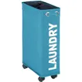 Wenko 3450116100, 43 l, Rektangulær, Polyester, Turkis, 185 mm, 400 mm