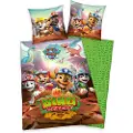 Herding Paw Patrol Dino Rescue Sengetøj - 100 procent bomuld