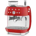 Smeg 50s Style Espressomaskin Med Kvern