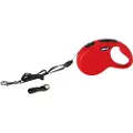 Flexi New Classic snor S, 8M, 12KG, rød