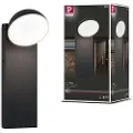 Paulmann utendørs vegglampe PUKA LED 8,5W 460lm 3000K IP44 sjøvannsbestandig 230V antrasitt aluminium