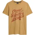 Superdry College Scripted Graphic Kortarmet T-skjorte