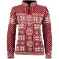 Dale of Norway Peace, Sweater, Dame, Redrose Offwhite
