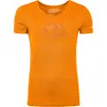 Ortovox 150 Cool Vintage Badge Teknisk t-skjorte oransj