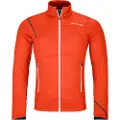 Ortovox Light Fleecejakke oransj