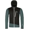Ortovox Grid Hoody Fleecejakke grå