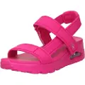 SKECHERS for woman. 119814 Sandals Uno Fun Stand pink (37), 3 to 5 cm, Velcro, Casual