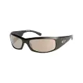 Quiksilver Fishy Metalic Black Solbriller svart