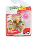Jazwares Pokémon Alakazam-figur Med Kampfunksjon 11 Cm