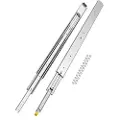 Vevor 1 par fullt uttrekkbare skuffeskinner 16 18 20 24 30 35 37,4 59 24 32 36 40 48 60 tommer, 500 lbs lastekapasitet Låsbare skuffeskinner, kulelager med låsbar sidemontert skuffeskinne