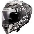 LS2 Ff807 Dragon Enthum Fullface-hjelm
