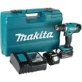 Makita DDF487 - Drill/driver - trådløs - 2 hastigheter - nøkkelpatron 13 mm - 40 N·m - 2 batterier - 18 V