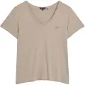 Superdry Studios Slub Embroidered Kort Ermet V-hals T-skjorte