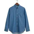 Gant Reg Indigo Bd Skjorte Med Lange Ermer