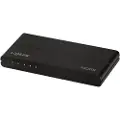 Logilink HD0037, HDMI, 4x HDMI, Sort, Acrylonitrilbutadienstyren, 600 Mhz, DTS, DTS-HD Master Audio, Dolby Digital, Dolby TrueHD