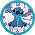 Kids Euroswan Veggklokke stor 25cm for babybarn / Lilo I Stitch / Las3015