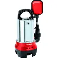 Einhell GH-DP 6315 N, Sort, Rød, Rustfritt stål, Plast, Rustfritt stål, 10 m, 17000 l/t, 5 m, 8 m