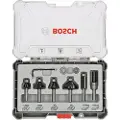 Bosch - Fresekutter - for bløtt tre, løvtre - 6 deler